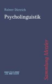 book Psycholinguistik