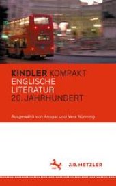 book Kindler Kompakt Englische Literatur 20. Jahrhundert