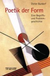 book Poetik der Form: Eine Begriffs- und Problemgeschichte