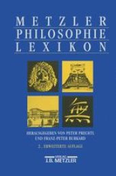 book Metzler Philosophie Lexikon: Begriffe und Definitionen