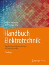 book Handbuch Elektrotechnik: Grundlagen und Anwendungen für Elektrotechniker