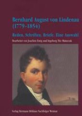 book Bernhard August von Lindenau (1779–1854): Reden, Schriften, Briefe. Eine Auswahl