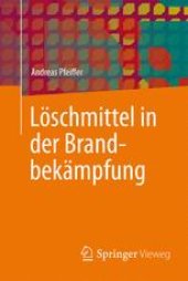 book Löschmittel in der Brandbekämpfung