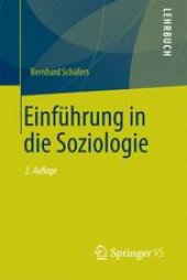 book Einführung in die Soziologie