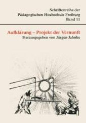 book Aufklärung — Projekt der Vernunft