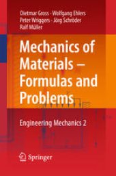 book Mechanics of Materials – Formulas and Problems: Engineering Mechanics 2