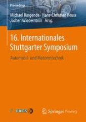 book 16. Internationales Stuttgarter Symposium: Automobil- und Motorentechnik