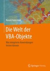 book Die Welt der VBA-Objekte: Was integrierte Anwendungen leisten können