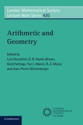 book Arithmetic and geometry