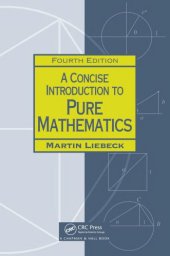 book A concise introduction to pure mathematics