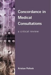 book Concordance in Medical Consultations: a Critical Review