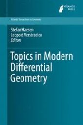 book Topics in Modern Differential Geometry