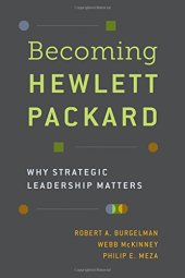 book Becoming Hewlett Packard: why strategic leadership matters