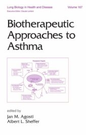 book Biotherapeutic Approaches to Asthma Biotherapeutic Approaches to Asthma