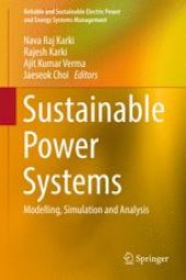 book Sustainable Power Systems: Modelling, Simulation and Analysis