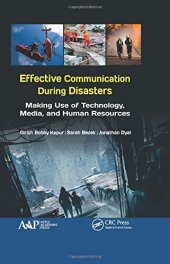 book Effective communication during disasters: making use of technology, media, and human resources