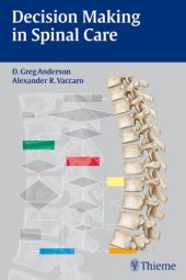 book Decision making in spinal care