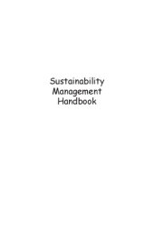 book Sustainability Management Handbook