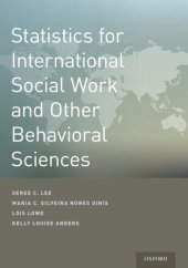 book Statistics for international social work and other behavioral sciences