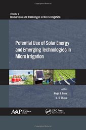 book Potential use of solar energy and emerging technologies in micro irrigation