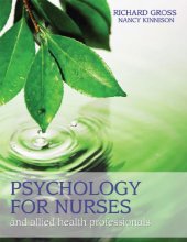 book Psychology for Nurses and Allied Health Professionals: Applying Theory to Practice