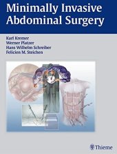 book Minimally Invasive Abdominal Surgery: Laparascopic and Thoracic Surgery