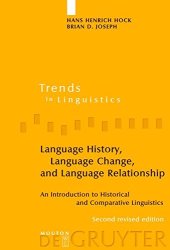 book Language history, language change, and language relationship: an introduction to historical and comparative linguistics