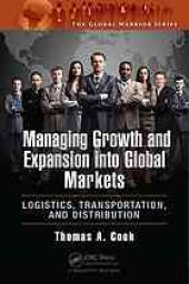 book Managing growth and expansion into global markets: logistics, transportation, and distribution