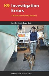 book K9 investigation errors: a manual for avoiding mistakes