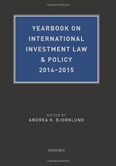 book Yearbook on international investment law & policy 2014-2015