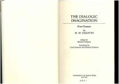 book The dialogic imagination: Four essays by M. M. Bakhtin