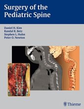 book Surgery of the pediatric spine