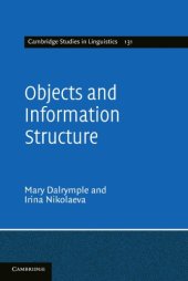 book Objects and Information Structure