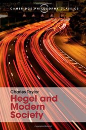 book Hegel and Modern Society