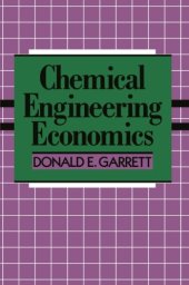 book Chemical Engineering Economics