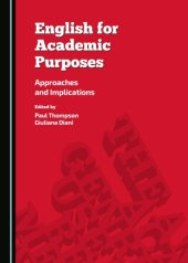 book English for Academic Purposes: Approaches and Implications