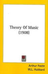 book Theory of music