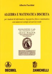 book Algebra e matematica discreta