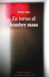 book En torno al hombre masa