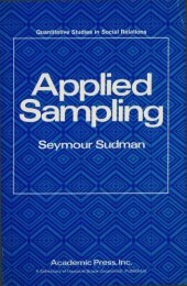 book Applied Sampling