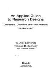 book An Applied Guide to Research Designs: Quantitative, Qualitative, and Mixed Methods