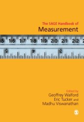 book The SAGE Handbook of Measurement