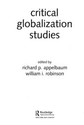 book Critical Globalization Studies