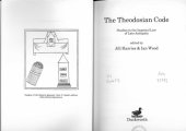 book The Theodosian Code - Studies in the Imperial Law of Late Antiquity