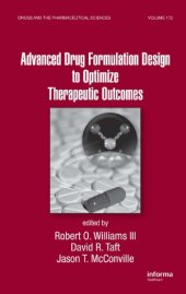 book Advanced Drug Formulation Design to Optimize Therapeutic Outcomes