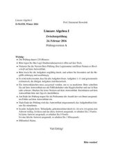 book Lineare Algebra II mit Lösungen [Lecture notes]