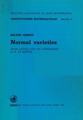 book Normal varieties