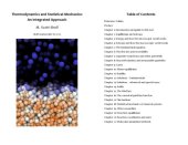 book Thermodynamics and Statistical Mechanics: An Integrated Approach