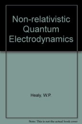 book Non-Relativistic Quantum Electrodynamics