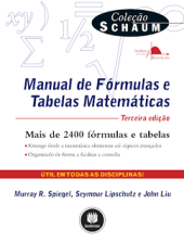 book Manual de Fórmulas e Tabelas Matemáticas